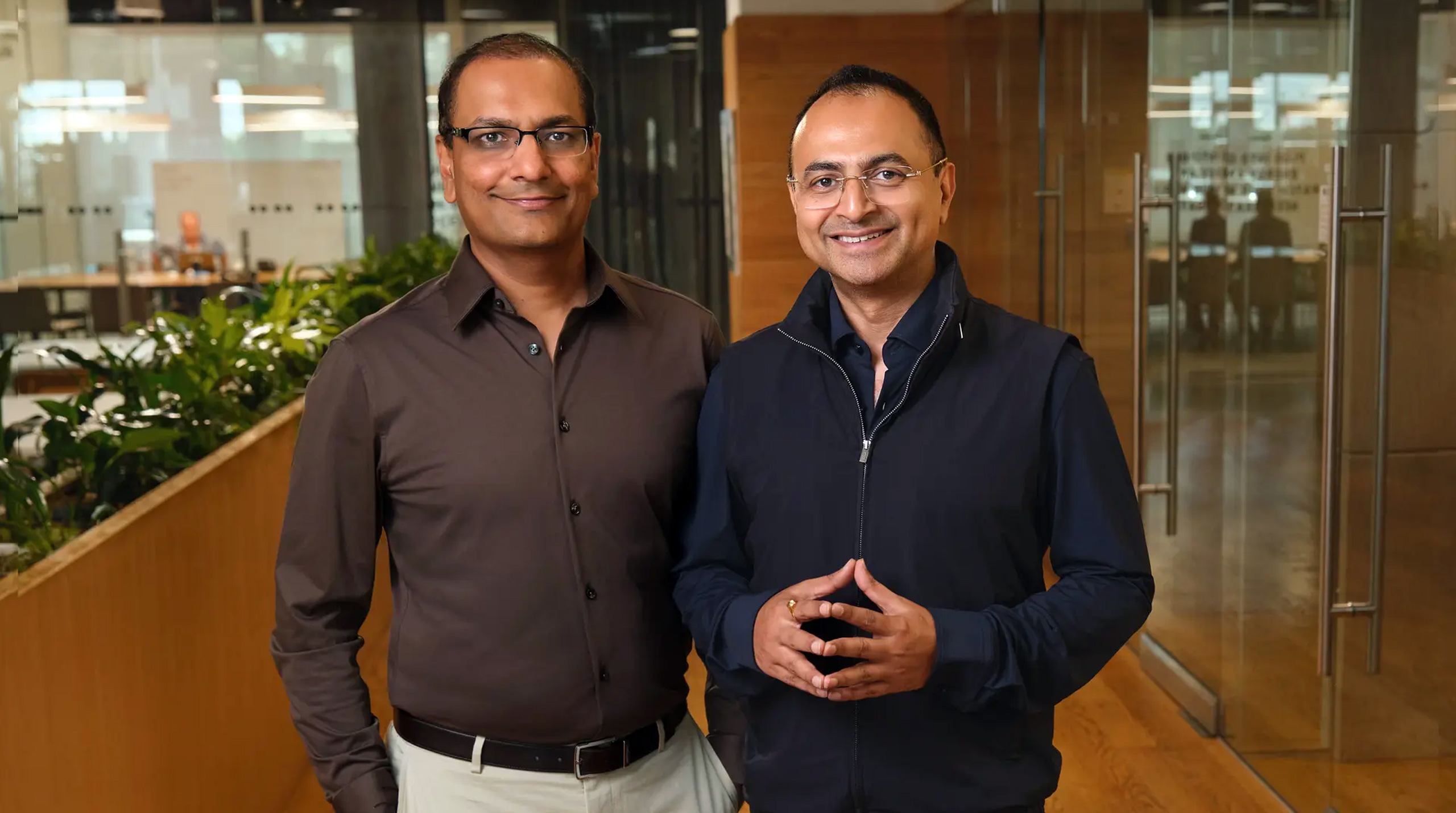 Manish Garg, Skan AI COO and Avinash Misra, Skan AI CEO